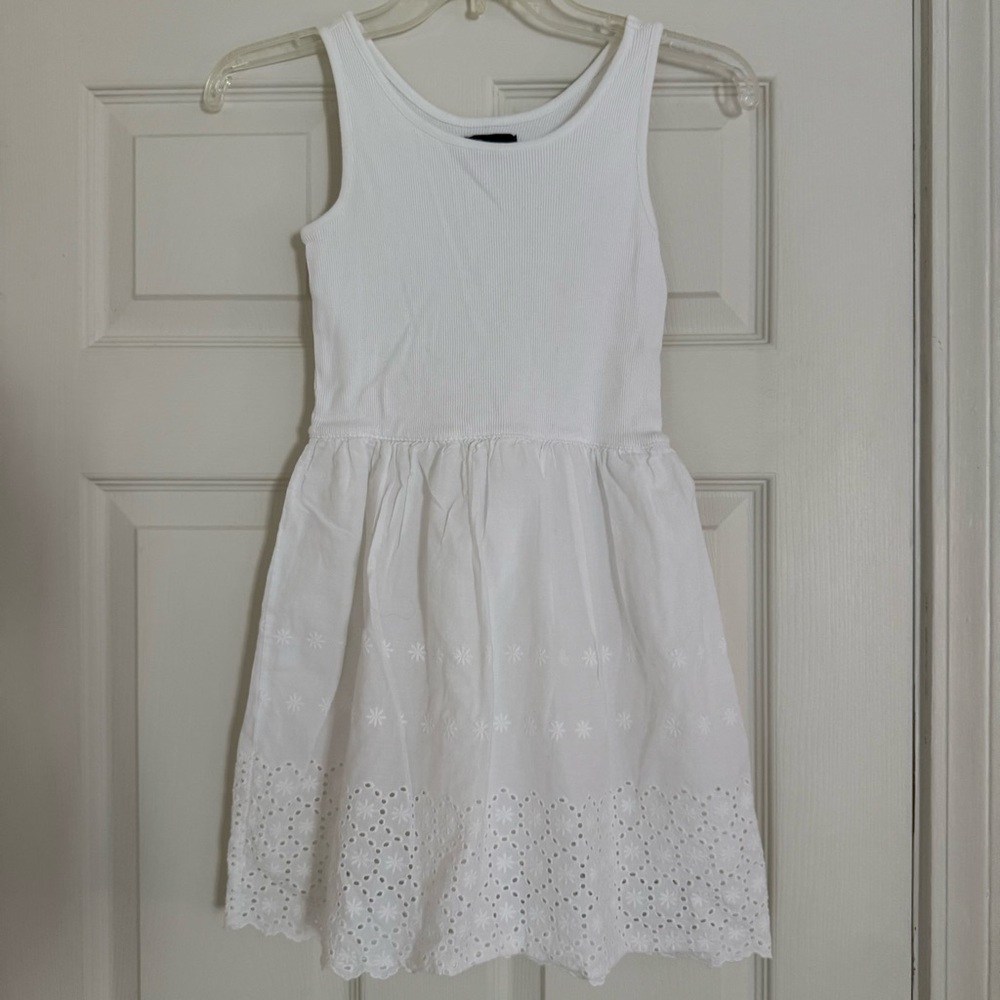 GAP Kids White Ribbed Top